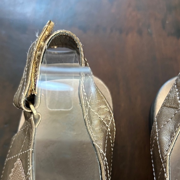 Easy Spirit Women's Adjustable Bronze Sandals Sz 9M - Picture 5 of 12